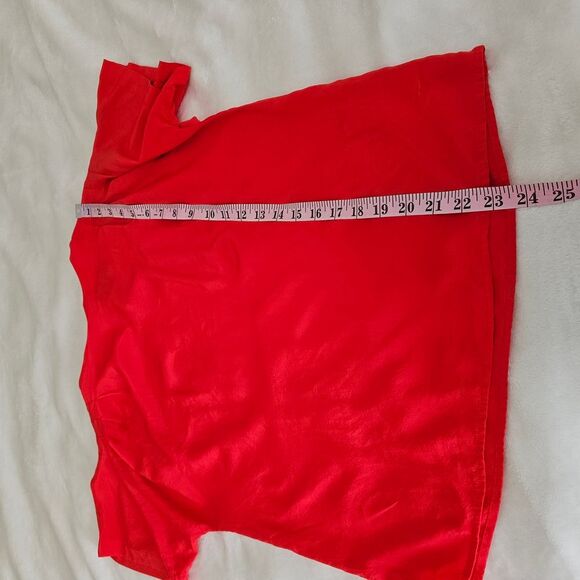Vibrant Red T-Shirt - Picture 3 of 4